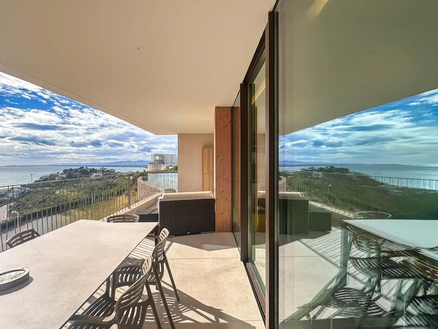 Terrassa de Apartament en venda en Oropesa del Mar / Orpesa amb Aire condicionat, Jardí privat i Terrassa