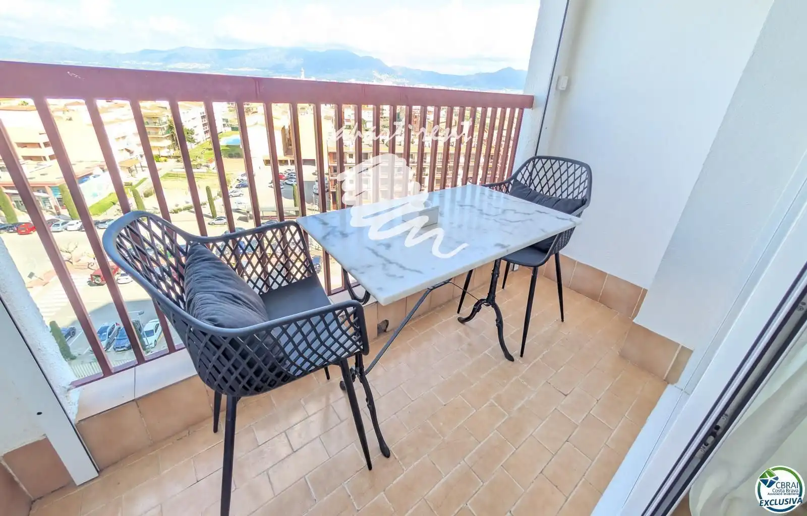 Balcony of Flat for sale in Empuriabrava  with Heating, Terrace and Furnished