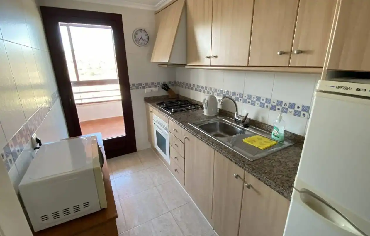 Kitchen of Apartments for sale in Calpe / Calp  with Air Conditioner, Heating and Terrace