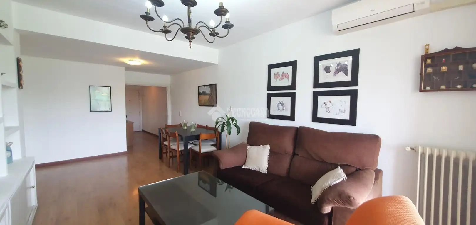 Sala d'estar de Pis de lloguer en Madrid amb Aire condicionat, Calefacció i Terrassa