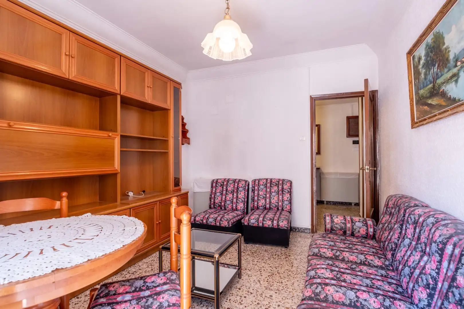 Sala de estar de Piso en venta en Zaragoza con Calefacción, Terraza y Balcón