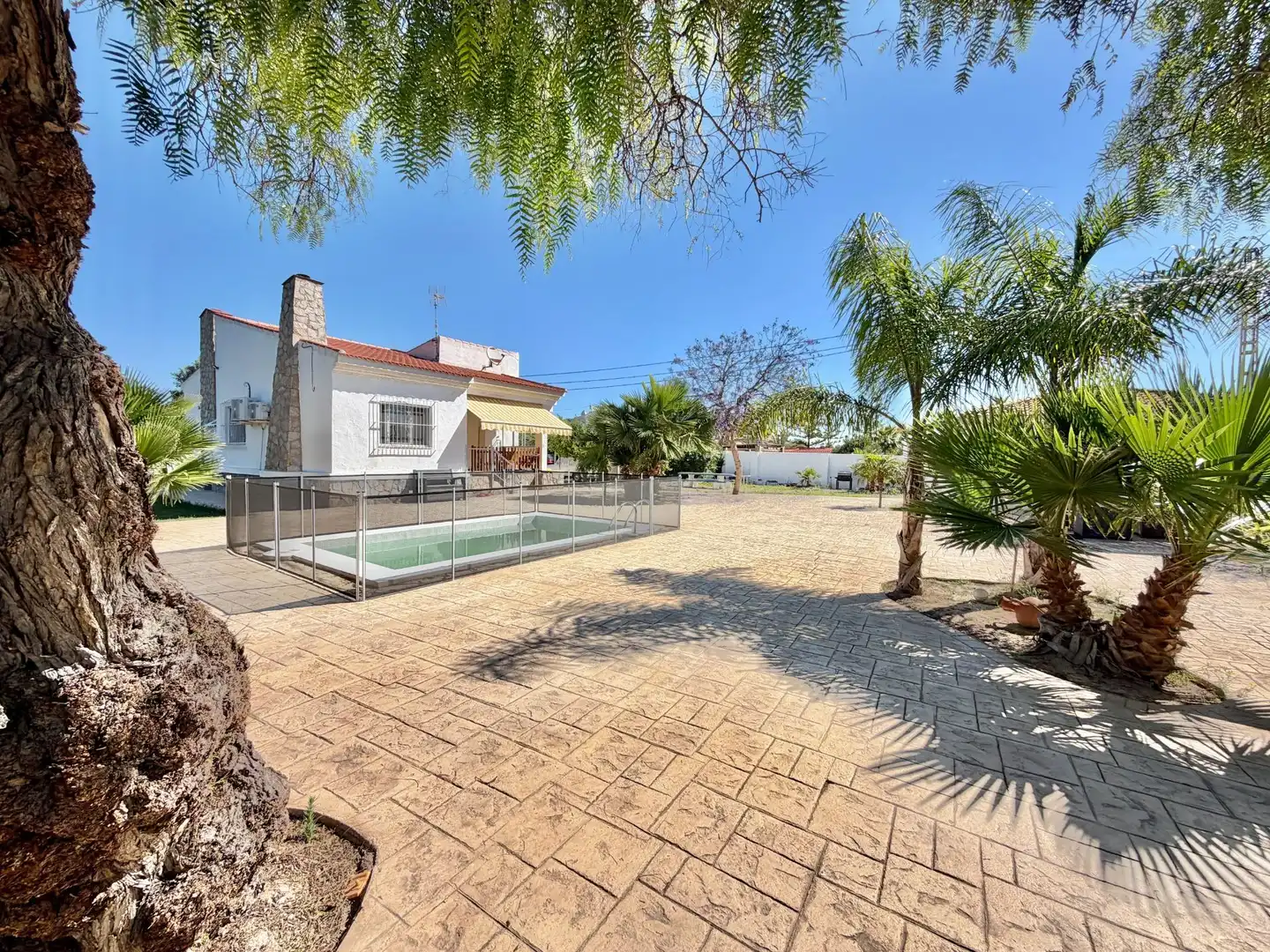 Vista exterior de Casa o chalet en venta en Elche / Elx con Aire acondicionado, Jardín privado y Terraza