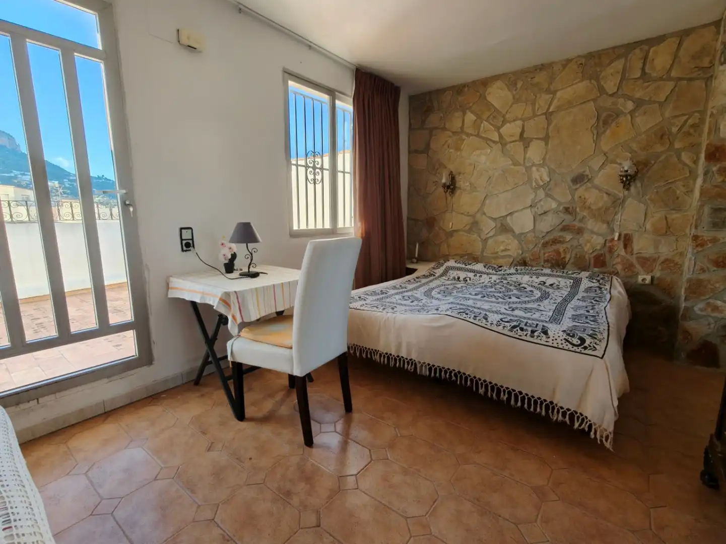 Dormitori de Finca rústica en venda en Calpe / Calp amb Calefacció i Piscina
