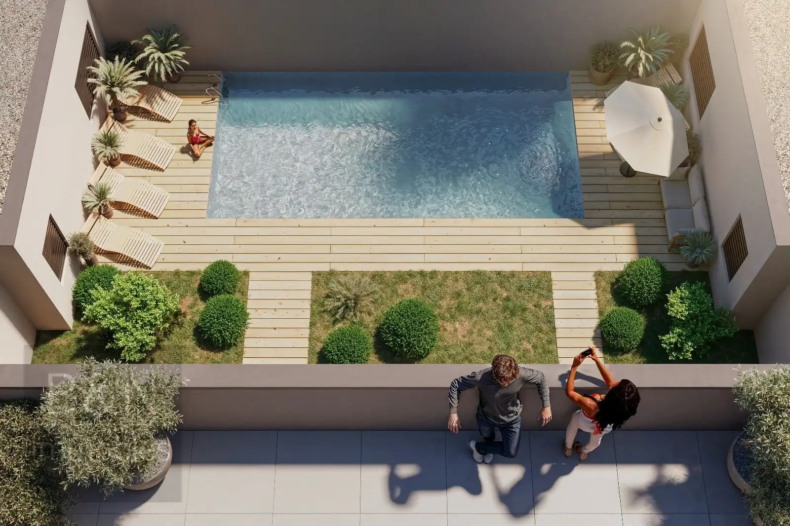 Piscina de Pis en venda en Terrassa amb Terrassa
