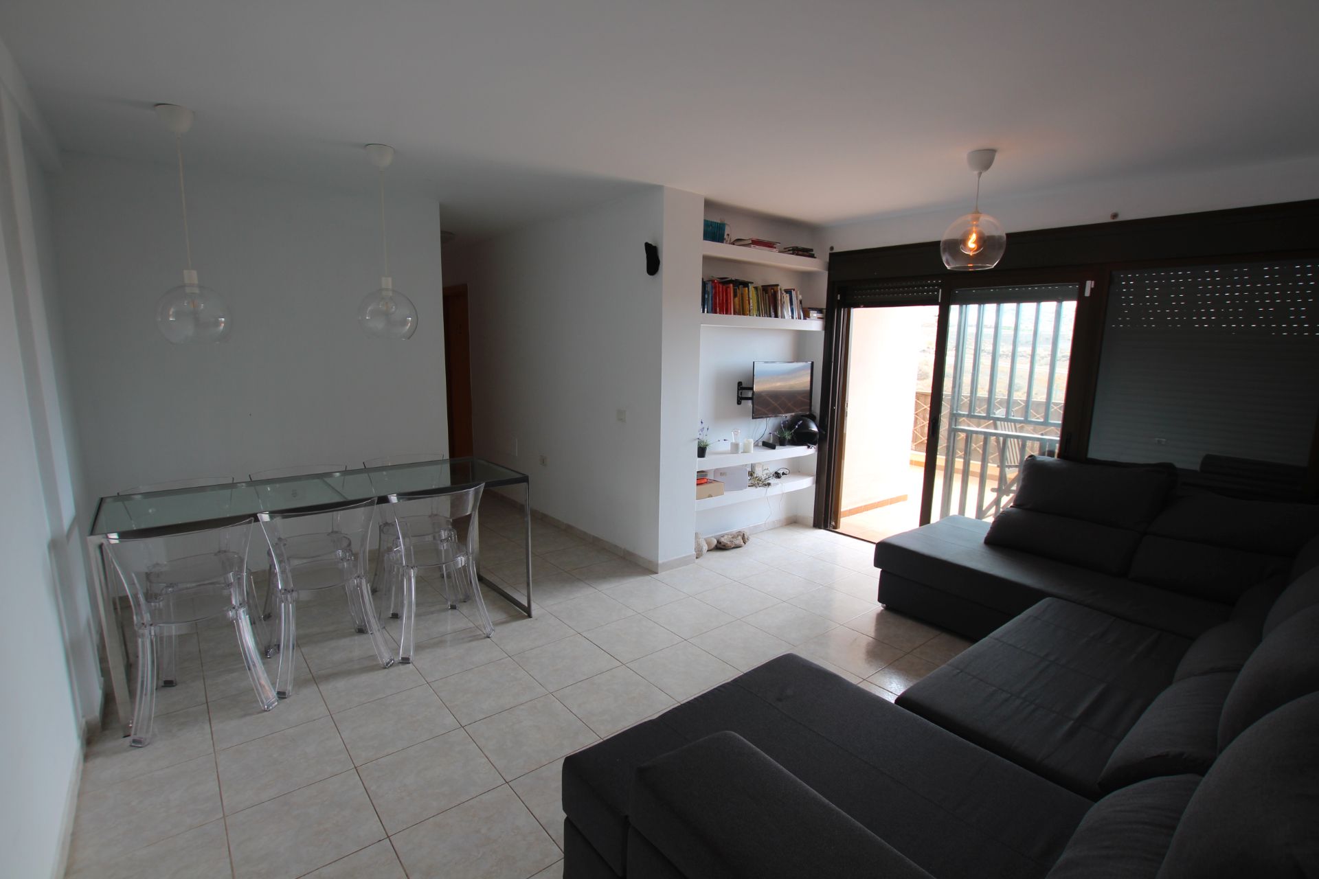 Living room of Flat for sale in Arona  with Terrace, Storage room and Furnished
