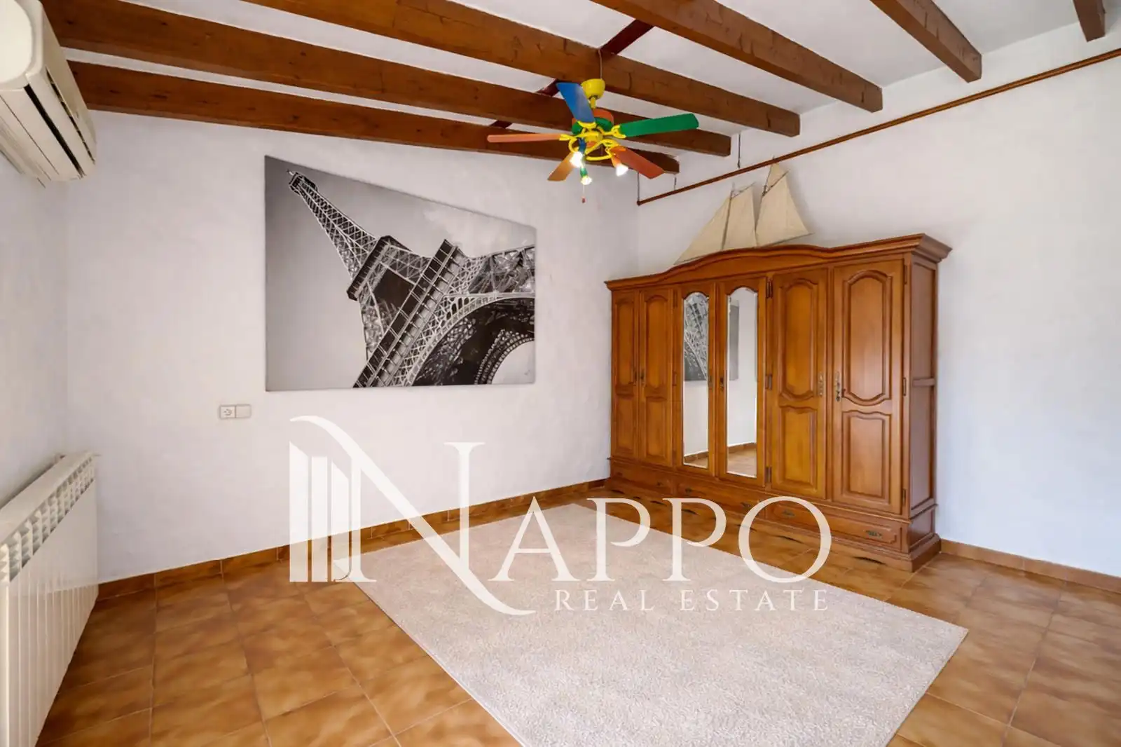 Habitación de Casa adosada en venta en  Palma de Mallorca con Aire acondicionado, Calefacción y Jardín privado
