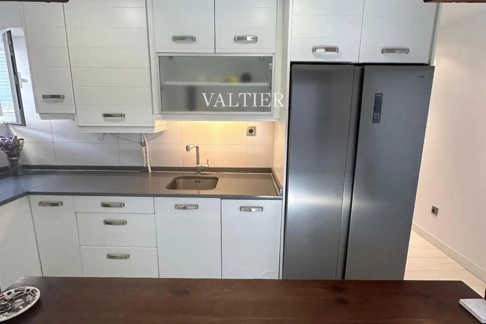 Cocina de Ático de alquiler en Madrid con Aire acondicionado, Calefacción y Amueblado