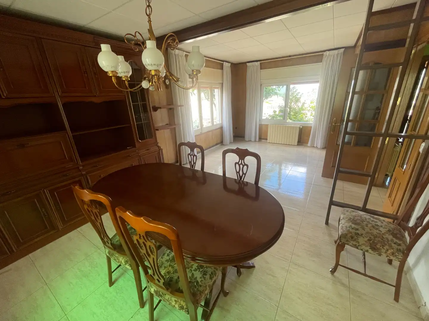 Dining room of Houses for sale in Olot  with Private garden and Terrace