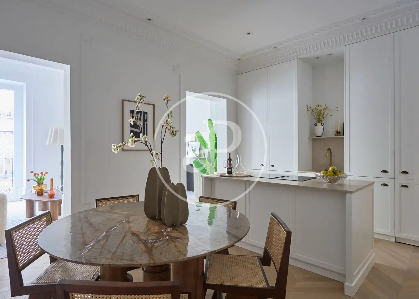 Dining room of Flat for sale in Madrid  with Air Conditioner, Heating and Balcony