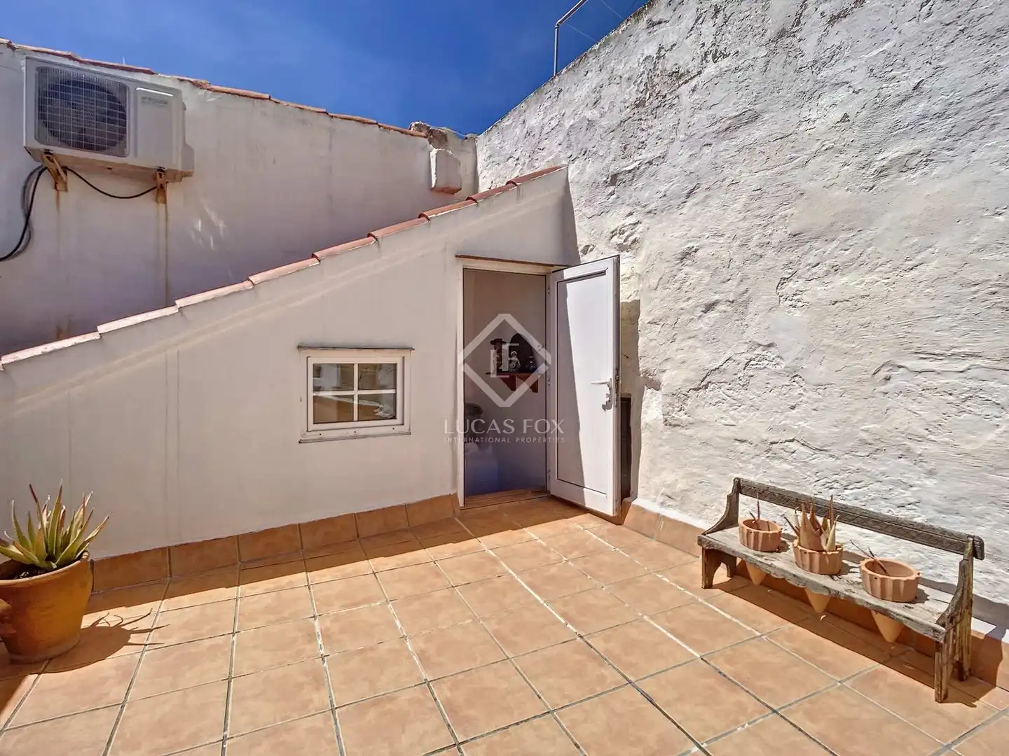 Exterior view of Houses for sale in Maó - Mahón  with Air Conditioner, Heating and Parquet flooring