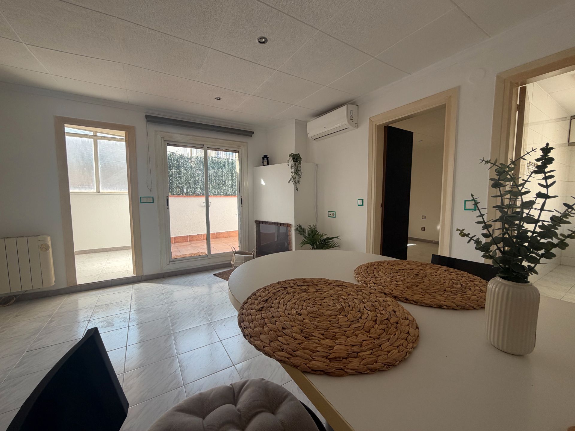 Bedroom of Attic for sale in Badalona  with Air Conditioner, Heating and Terrace