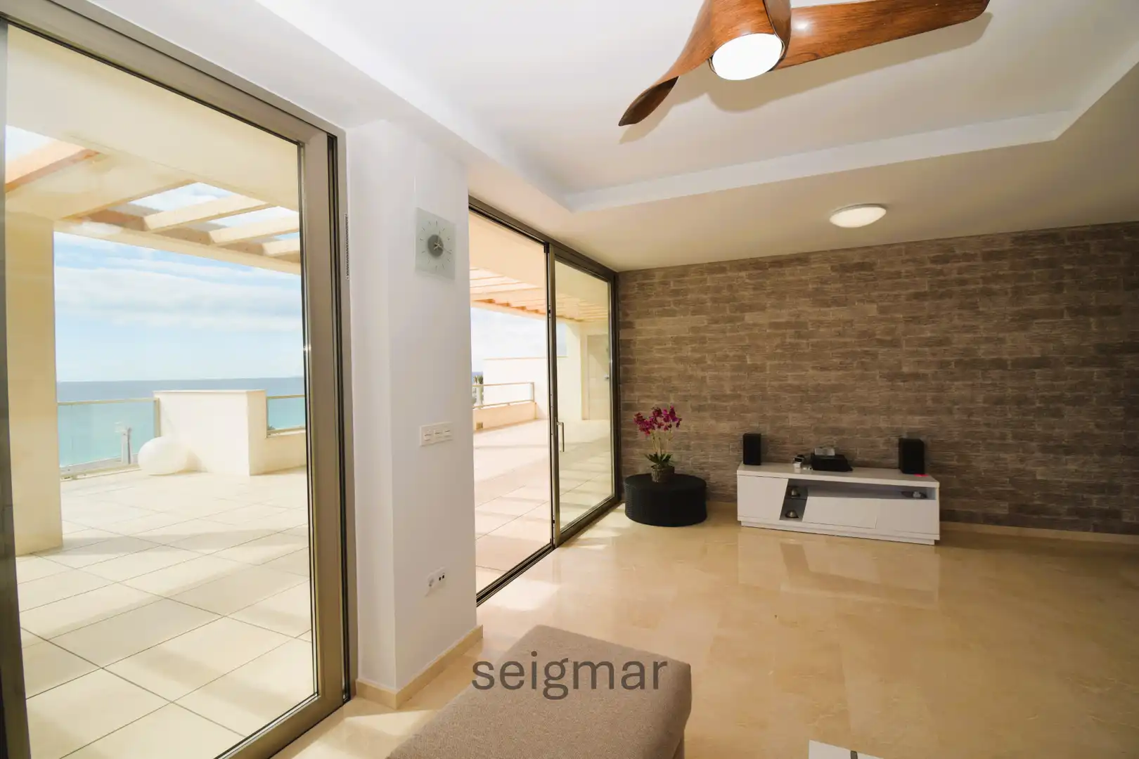 Terraza de Ático en venta en Villajoyosa / La Vila Joiosa con Aire acondicionado, Calefacción y Terraza