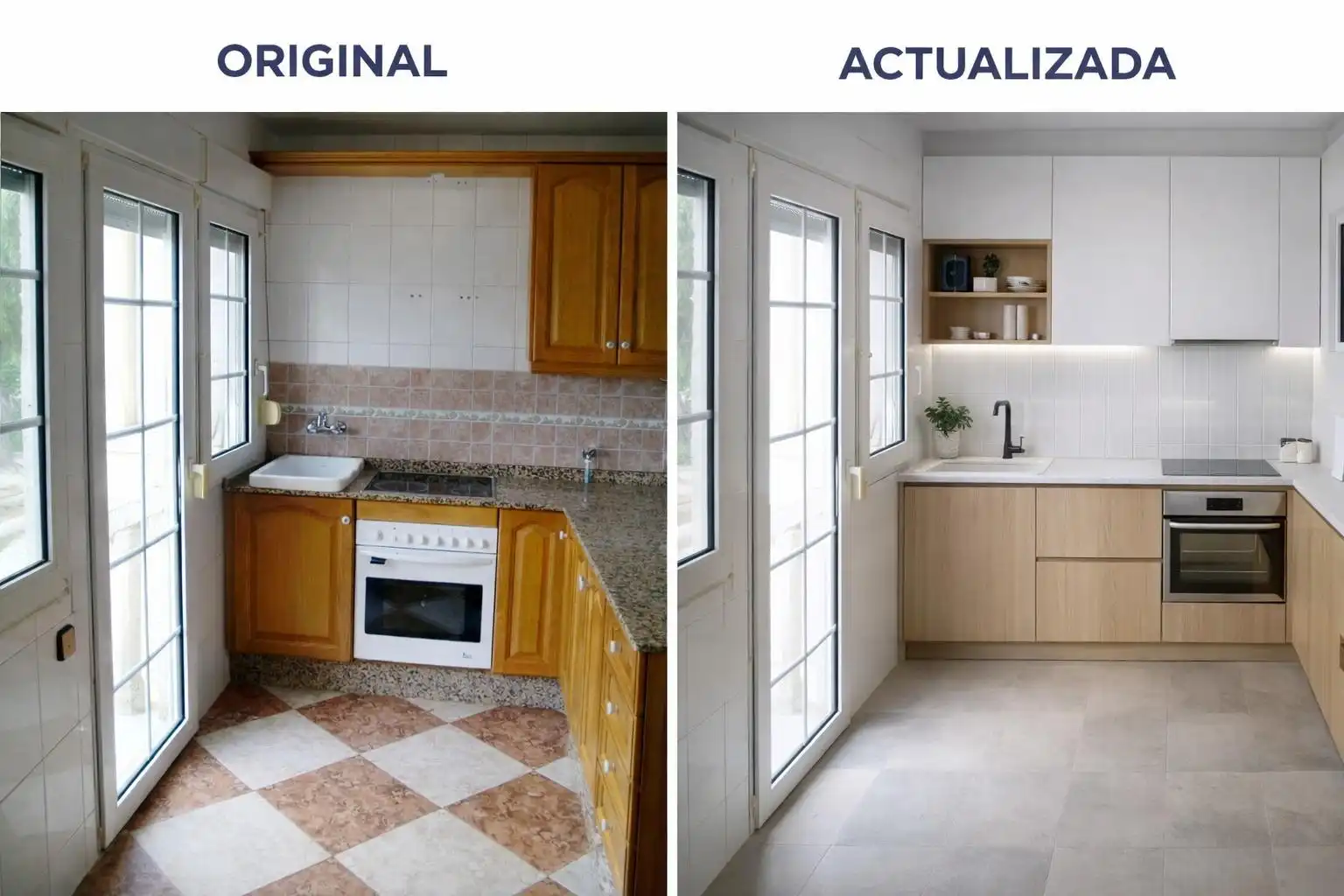 Cocina de Casa o chalet en venta en Murcia con Aire acondicionado, Jardín privado y Piscina