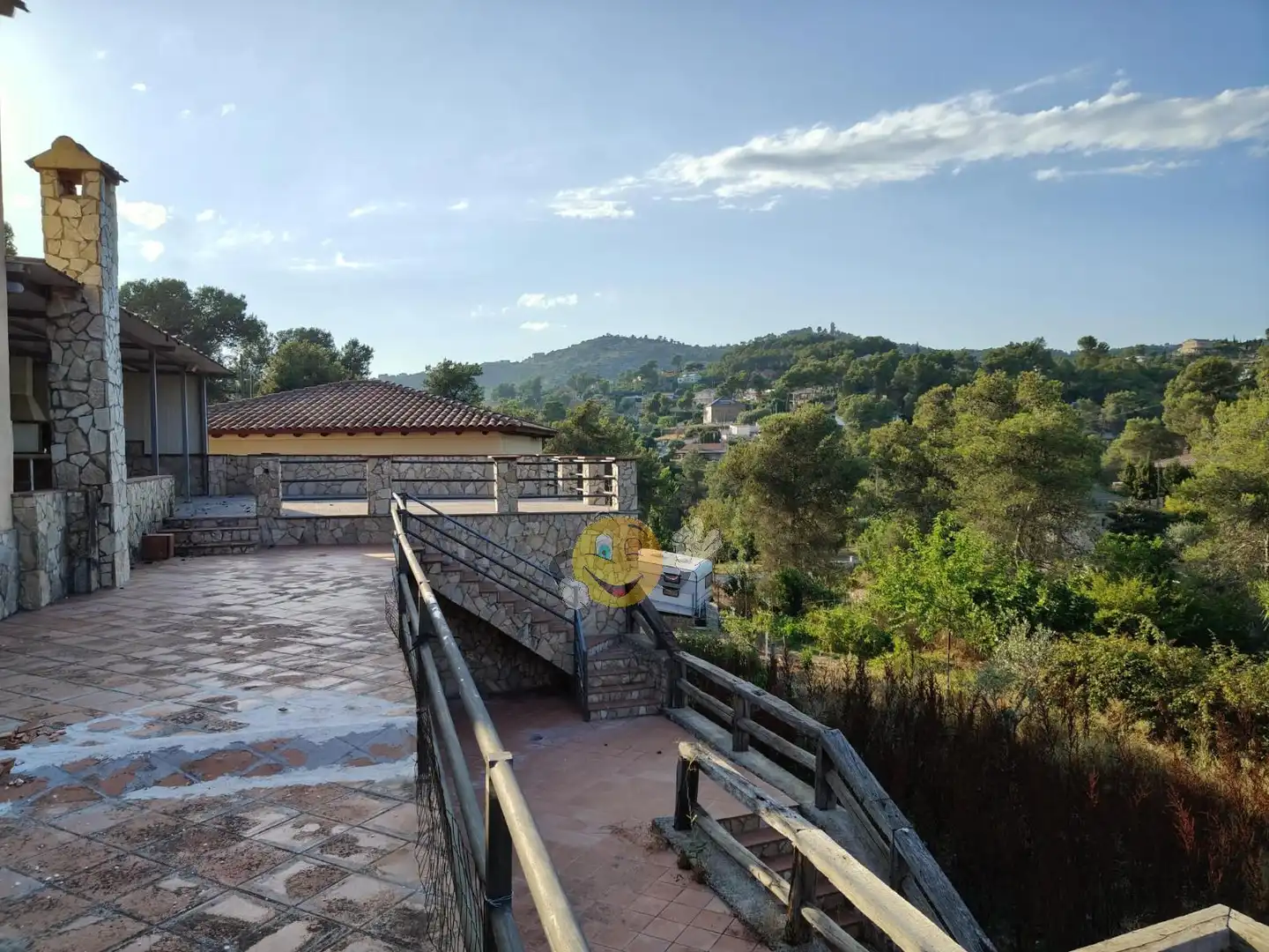 Terrasse von Haus oder Chalet zum Verkauf in Olesa de Bonesvalls mit Privatgarten, Terrasse und Abstellraum