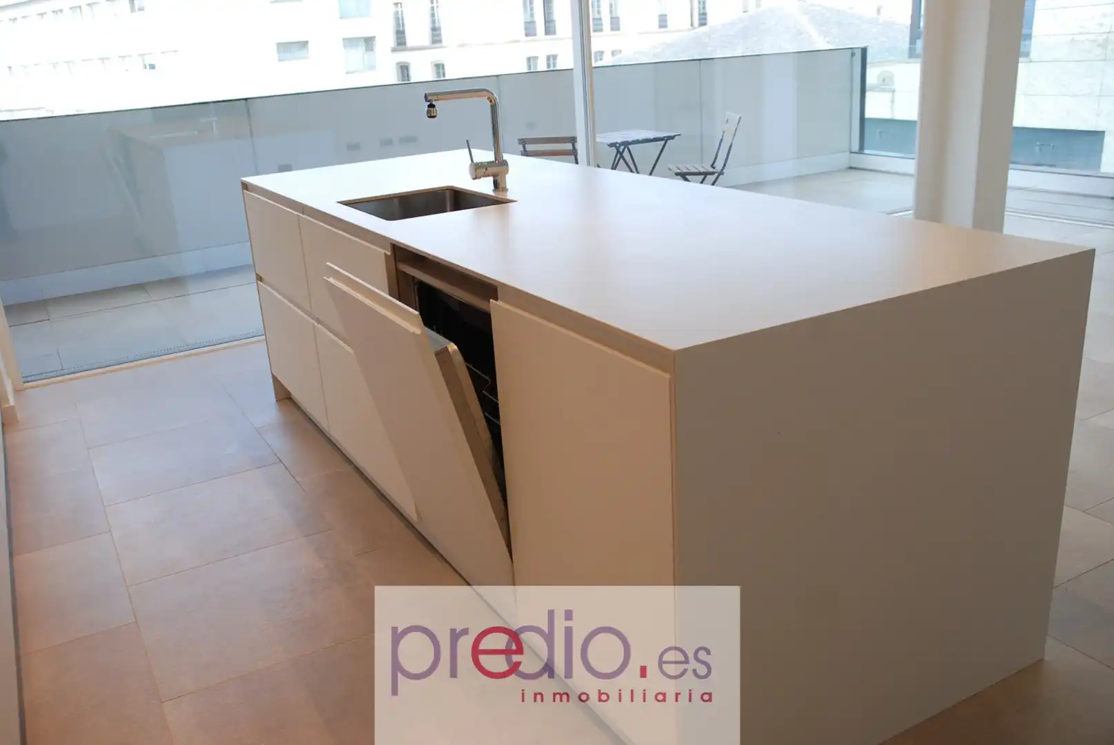 Cocina de Piso en venta en Lugo con Calefacción, Parquet y Terraza