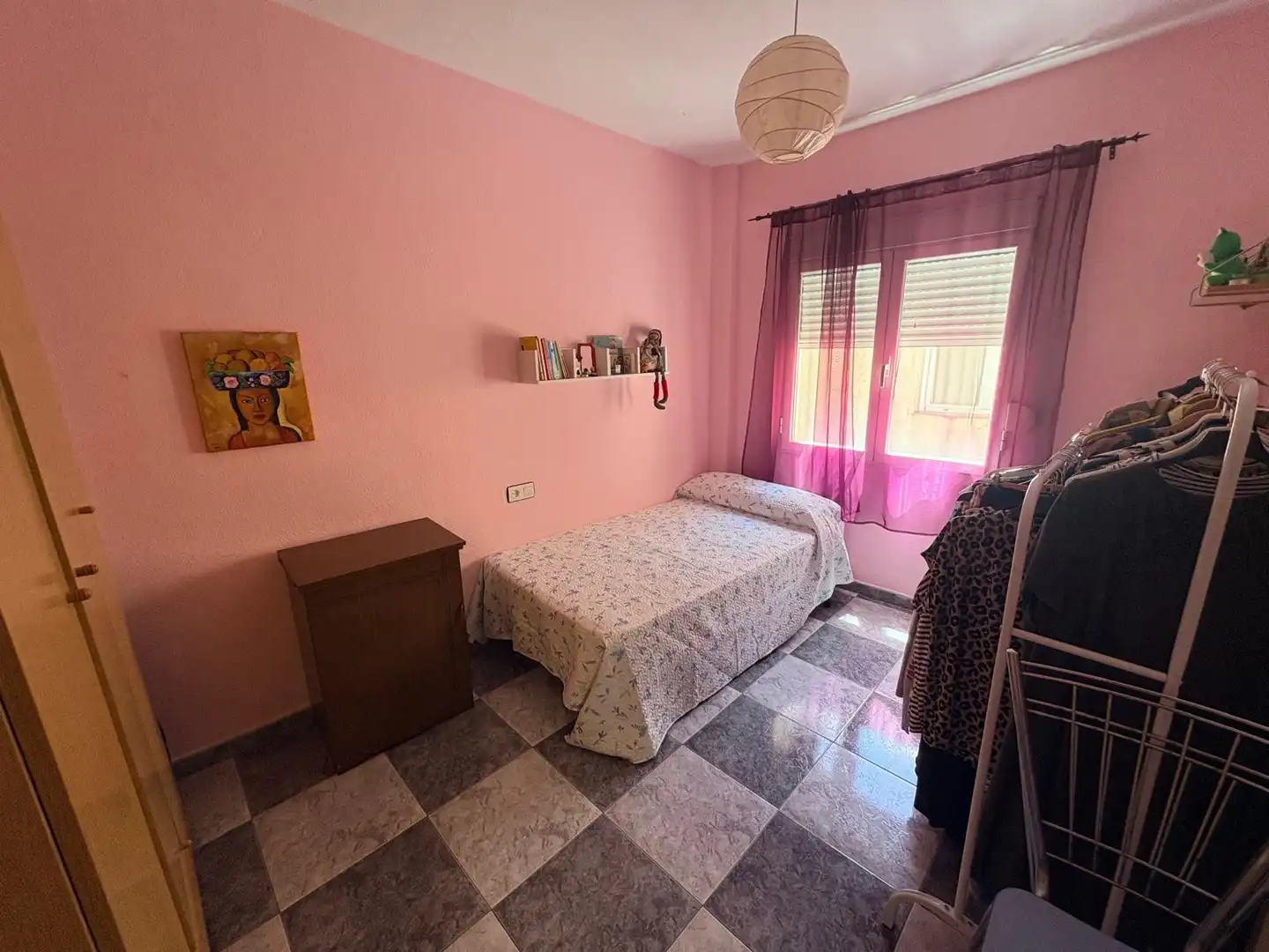 Schlafzimmer von Wohnung zum Verkauf in Almansa mit Heizung, Terrasse und Abstellraum