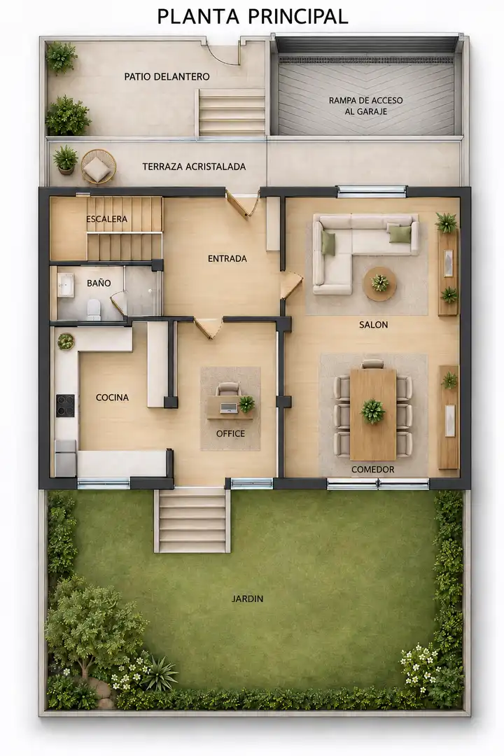 Casa adosada en venta en Hortaleza