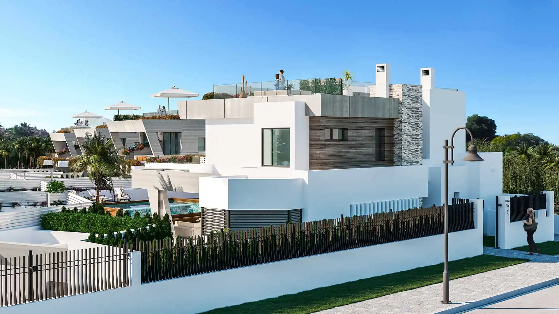 Reihenhaus mit Pool zur Miete in Nueva Andalucía