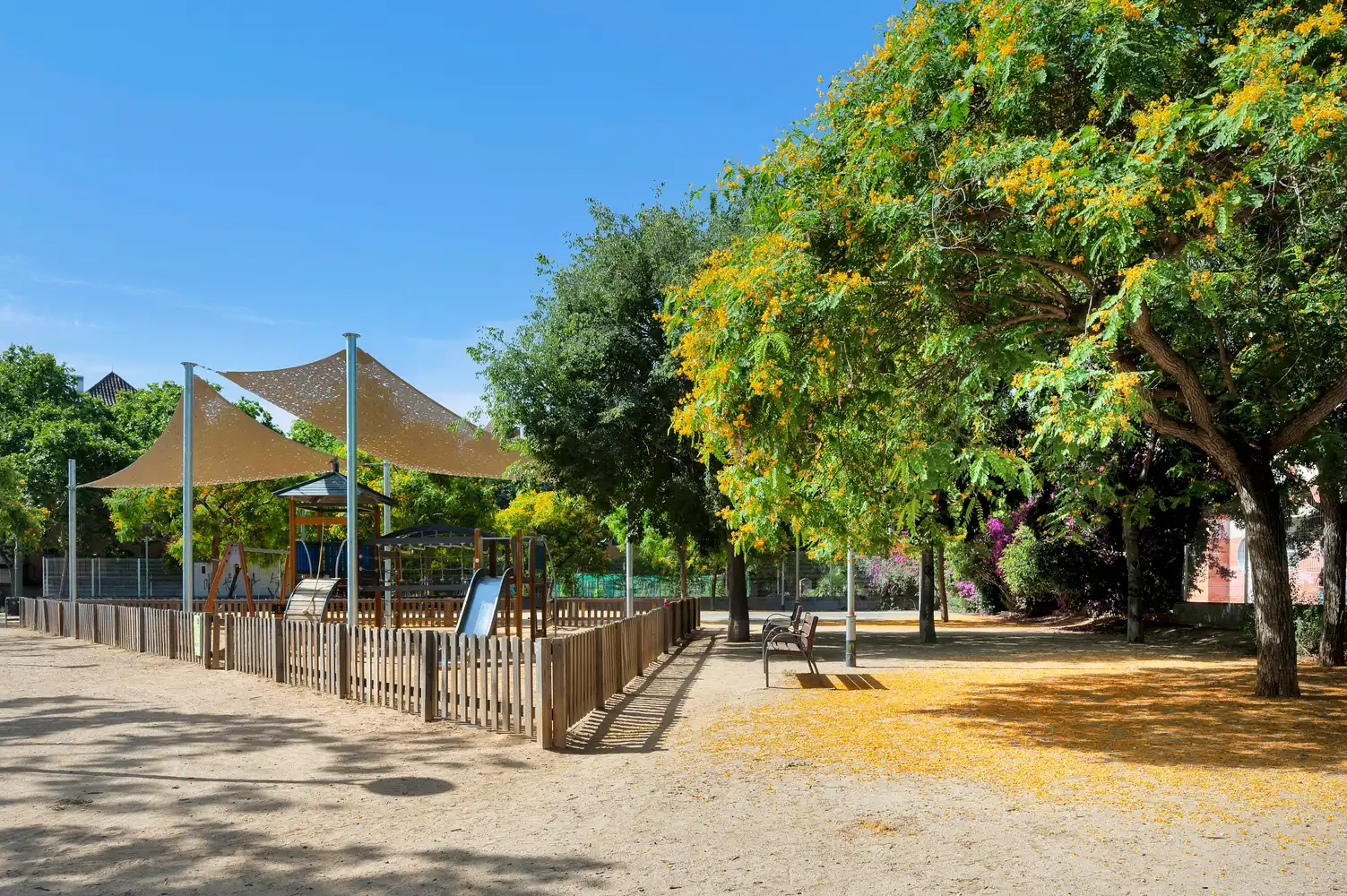 Jardí de Àtic en venda en Barcelona amb Aire condicionat, Parquet i Terrassa