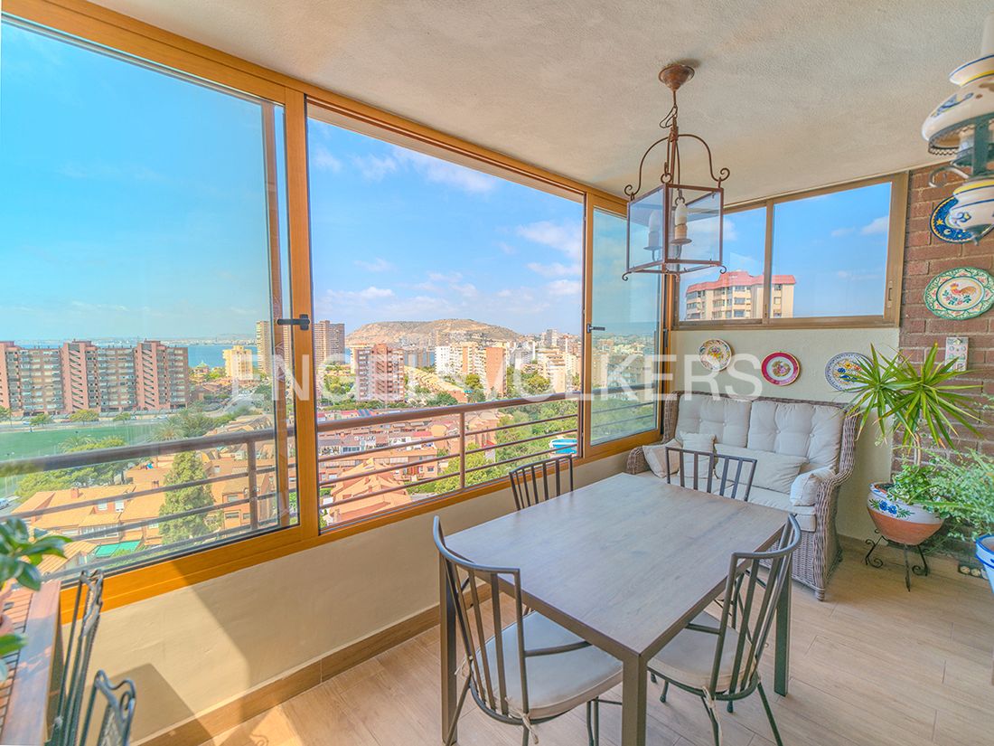 Exterior view of Attic for sale in Alicante / Alacant  with Air Conditioner, Heating and Terrace