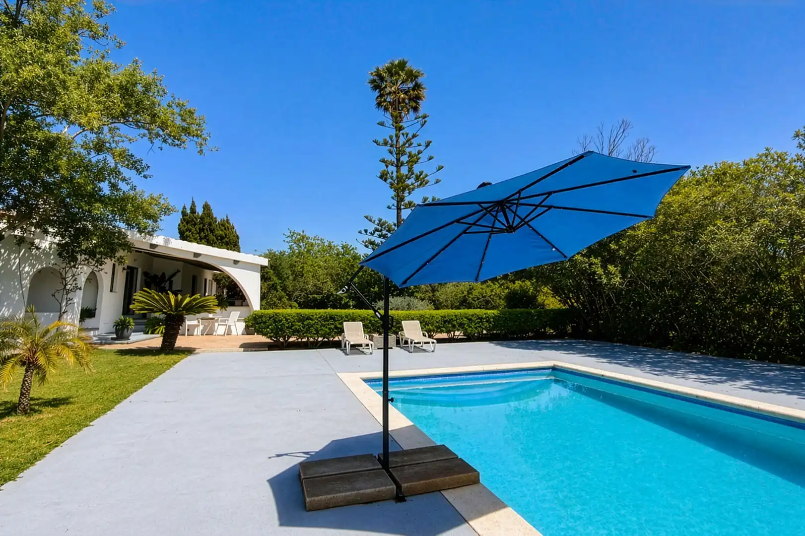 Piscina de Finca rústica en venta en Sineu con Aire acondicionado, Terraza y Amueblado