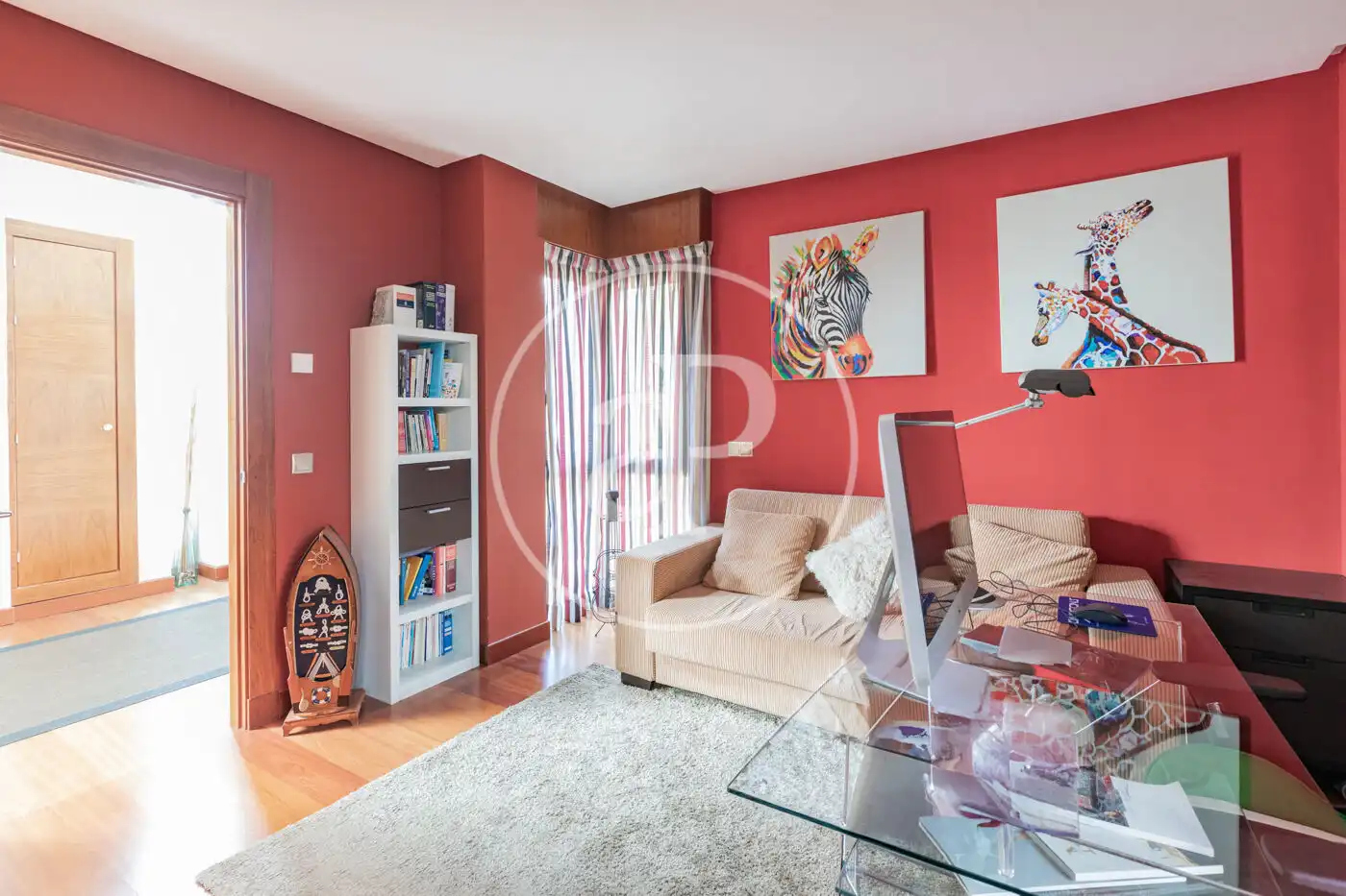 Sala de estar de Casa o chalet en venta en Madrid con Aire acondicionado, Calefacción y Jardín privado