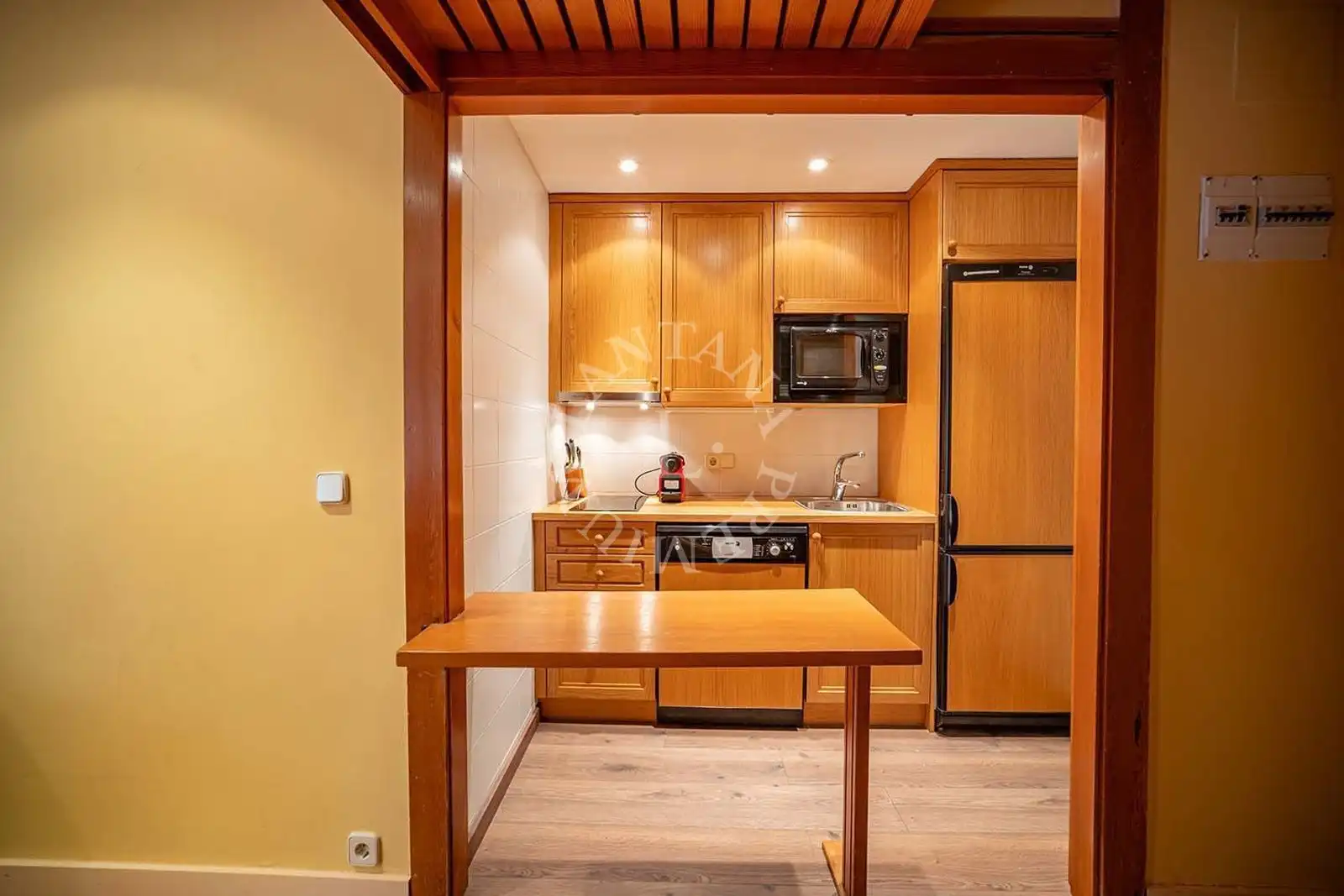 Kitchen of Flat for sale in Naut Aran  with Heating, Parquet flooring and Storage room