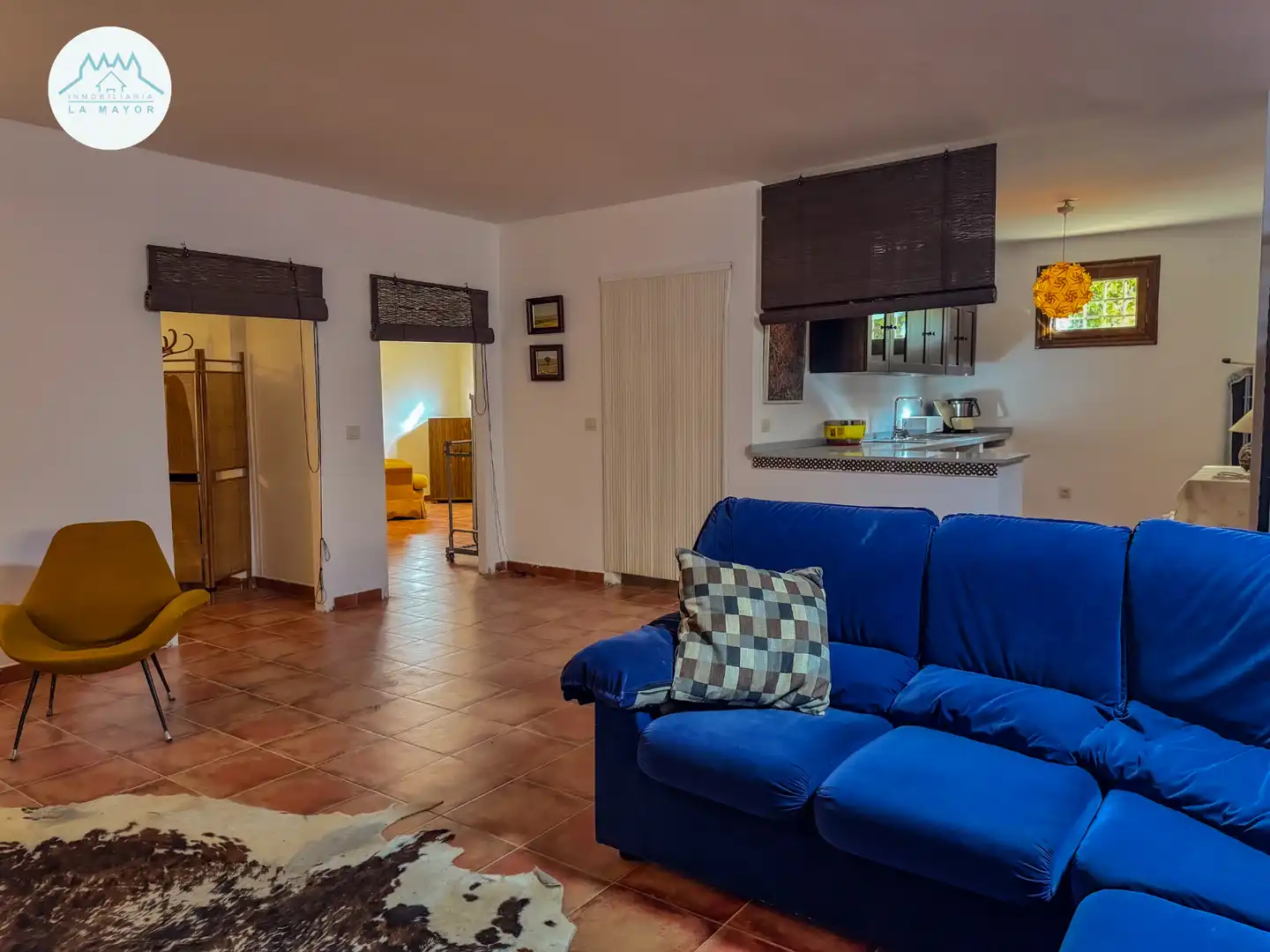 Sala de estar de Casa o chalet en venta en Piedrabuena con Calefacción, Jardín privado y Terraza