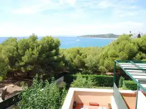 Garten von Maisonette zur Miete in Torredembarra mit Klimaanlage, Heizung und Terrasse