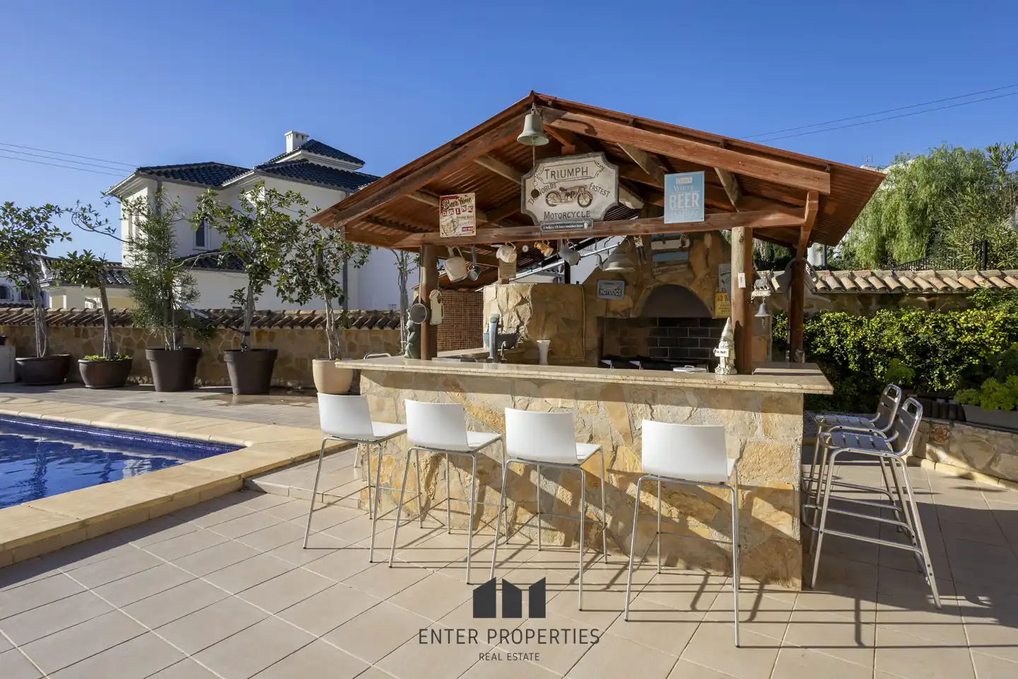 Terraza de Piso en venta en Moraira con Aire acondicionado, Calefacción y Piscina