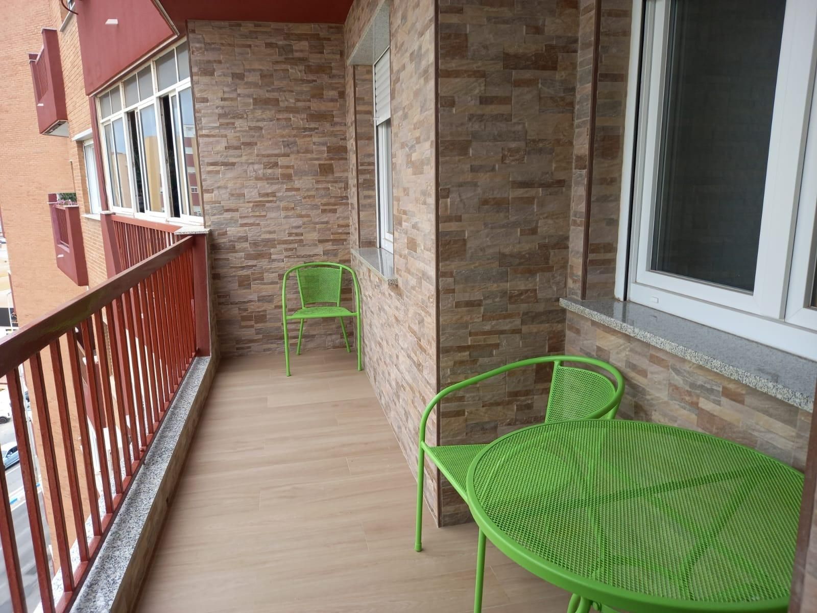 Balcony of Flat to rent in Cartagena  with Terrace