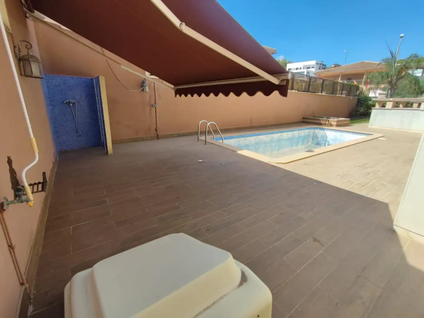 Swimming pool of Houses for sale in  Murcia Capital  with Air Conditioner, Heating and Terrace