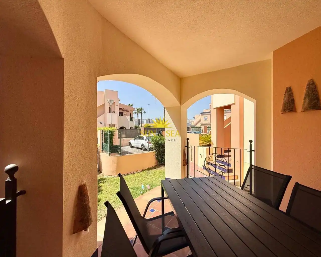 Terraza de Casa o chalet de alquiler en Torrevieja con Aire acondicionado, Terraza y Piscina