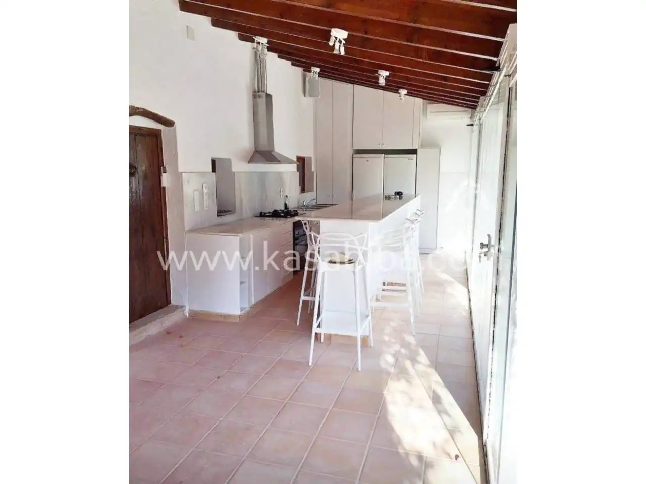 Cocina de Casa o chalet de alquiler en Jávea / Xàbia con Terraza