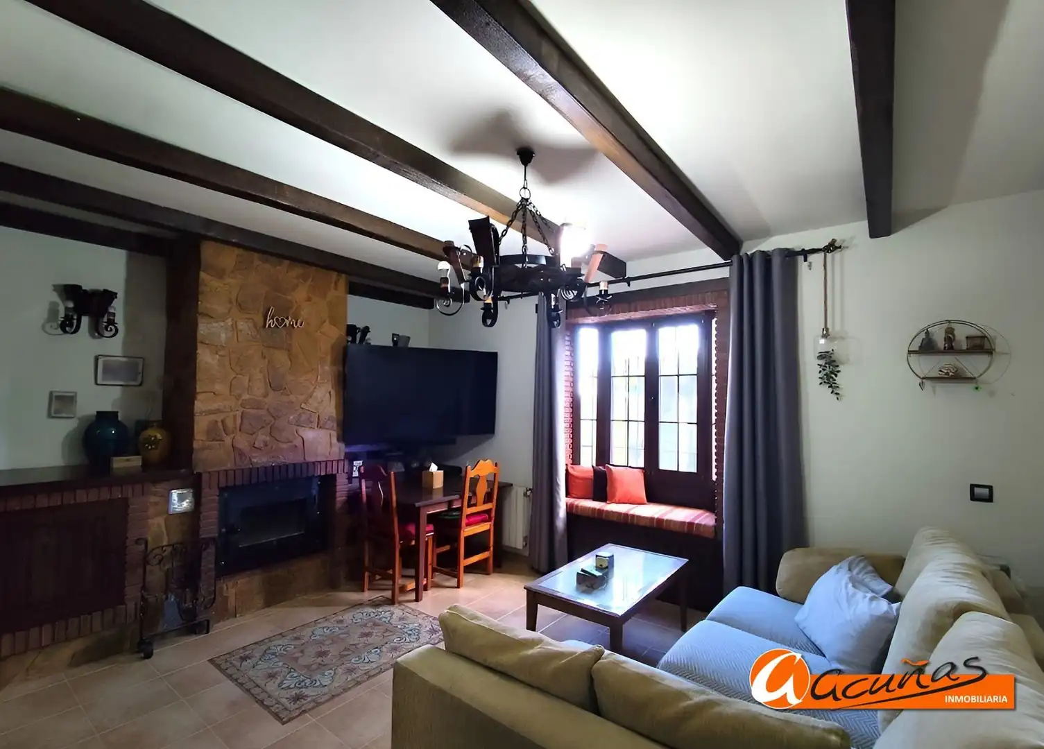Sala de estar de Casa o chalet en venta en Alameda con Terraza y Trastero