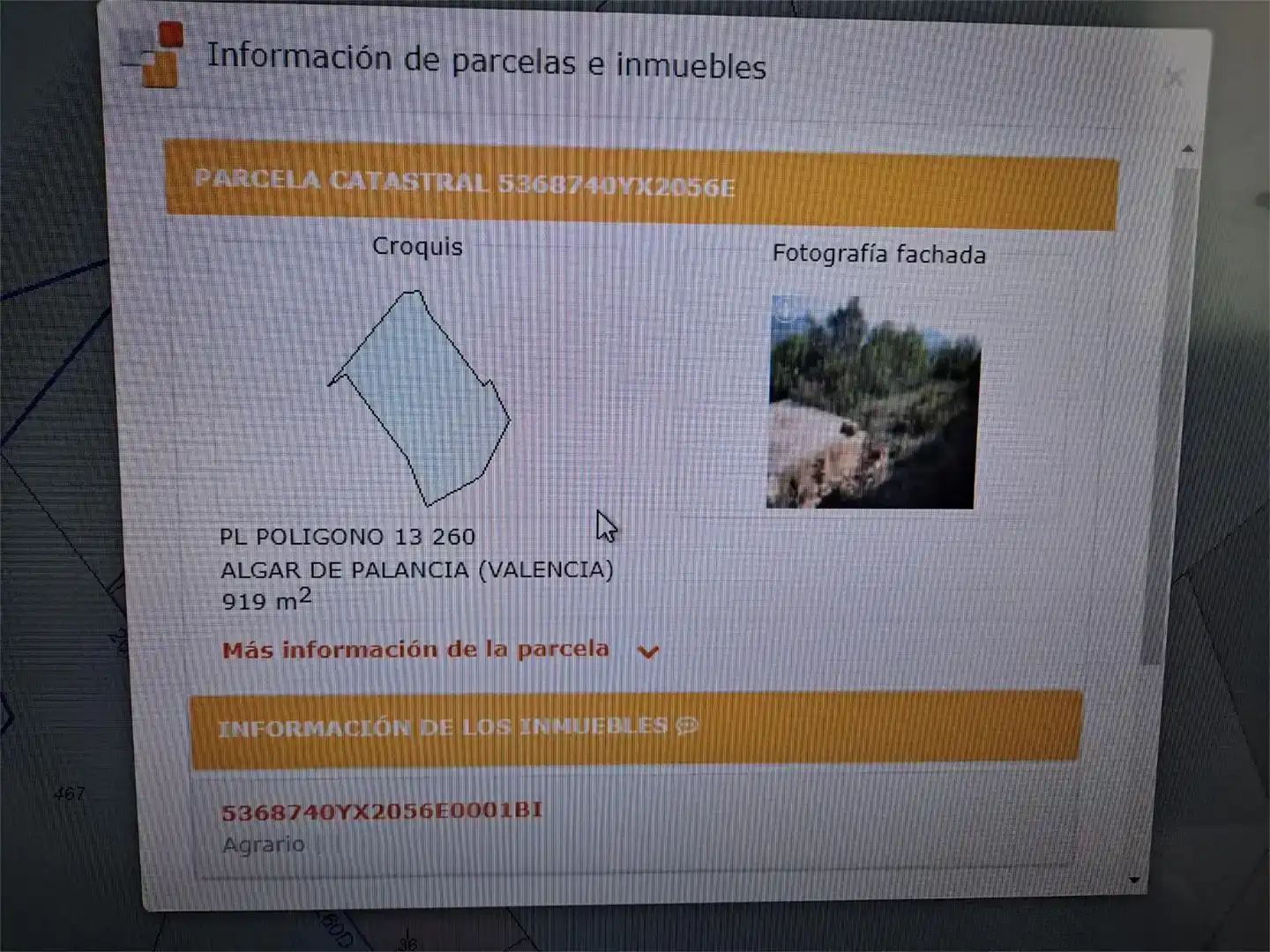 Finca rústica en venda en Algar de Palància