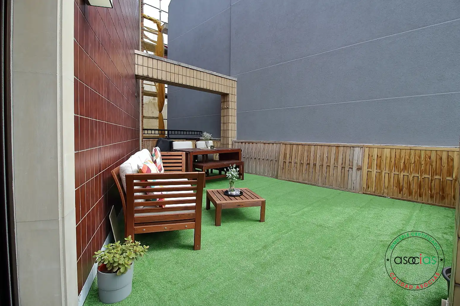 Terraza de Ático en venta en Gijón  con Calefacción, Parquet y Terraza