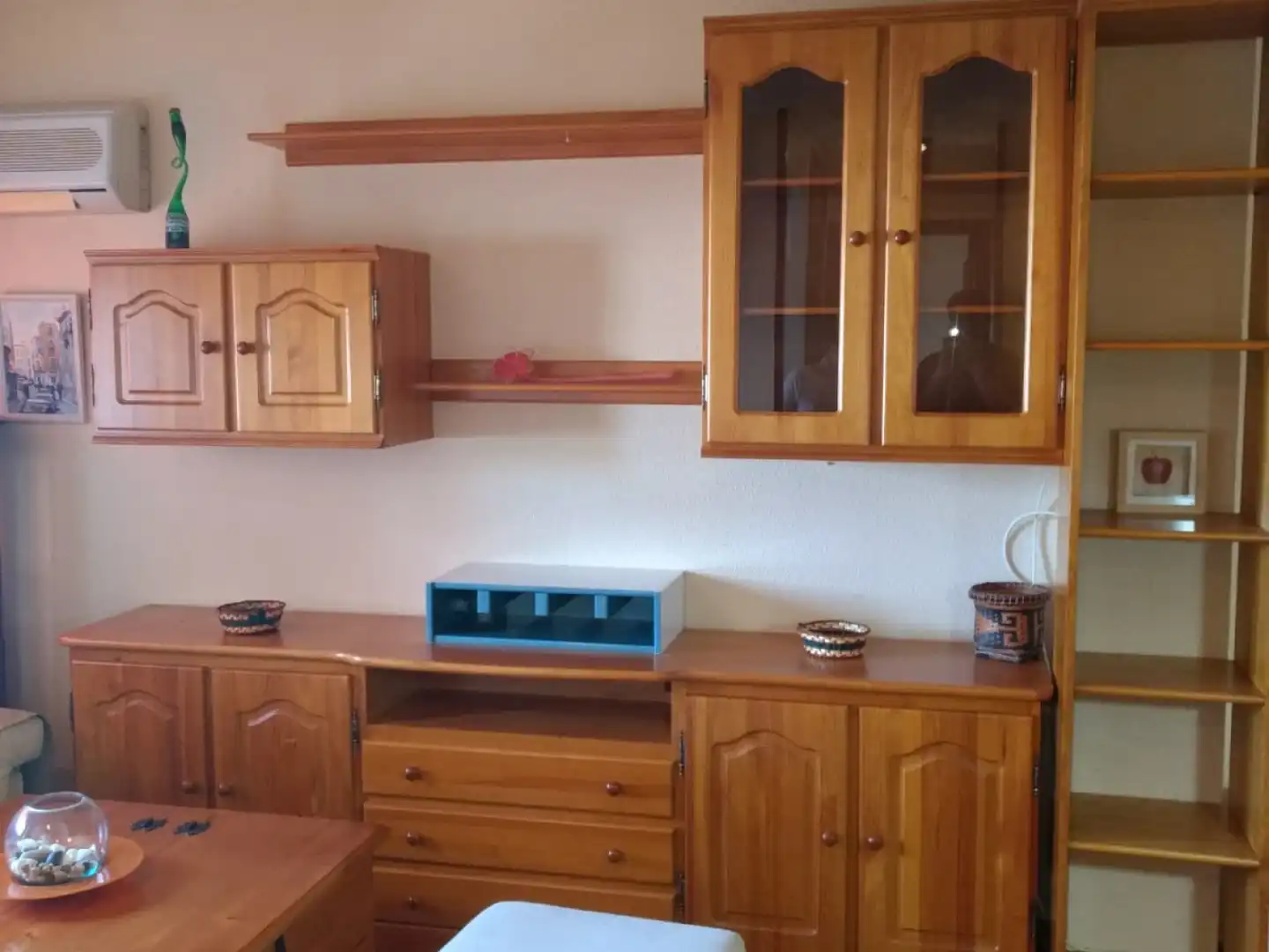 Living room of Apartments for rent in Murcia  with Air Conditioner, Furnished and Washing machine