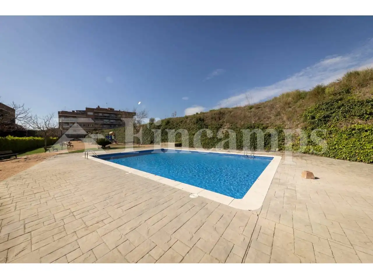 Swimming pool of Flat for sale in Sentmenat  with Air Conditioner, Heating and Parquet flooring