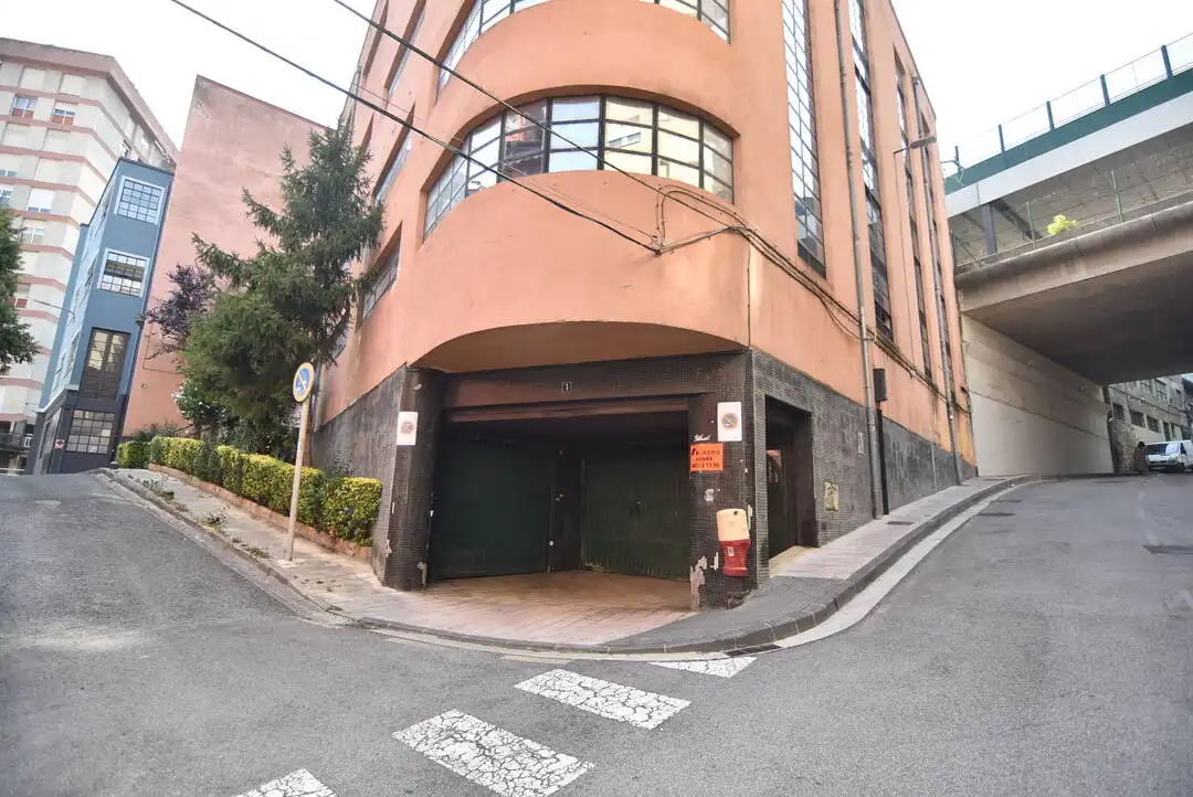 Vista exterior de Garaje en venta en Eibar