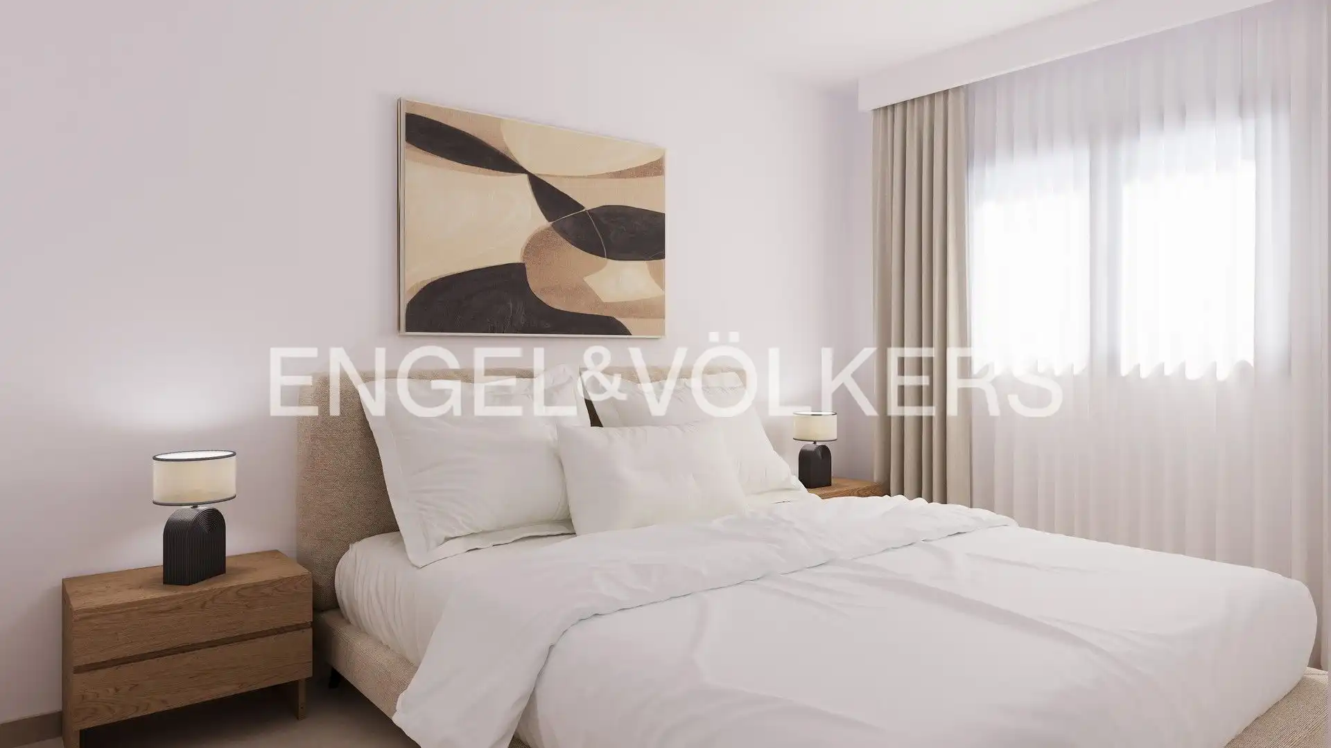 Schlafzimmer von Wohnung zum Verkauf in San Miguel de Salinas mit Heizung, Terrasse und Schwimmbad
