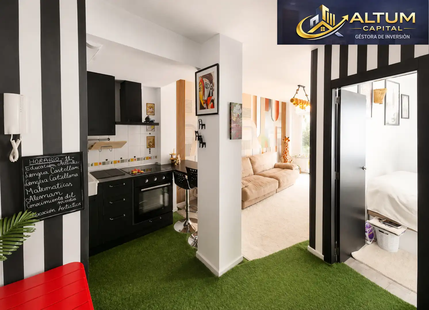 Kitchen of Flat for sale in Arona  with Terrace, Furnished and Oven