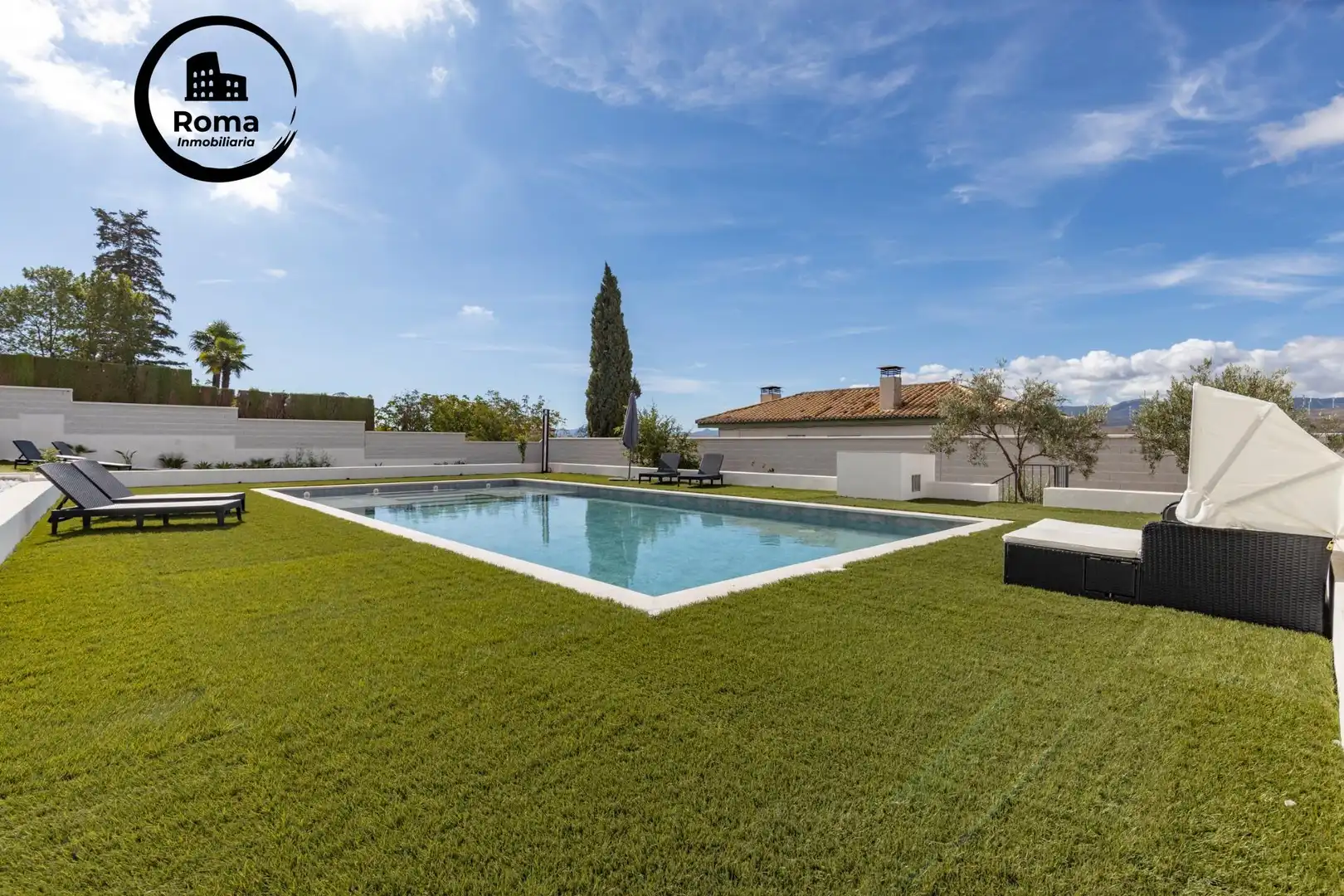 Piscina de Casa o chalet en venta en Padul con Aire acondicionado, Jardín privado y Terraza