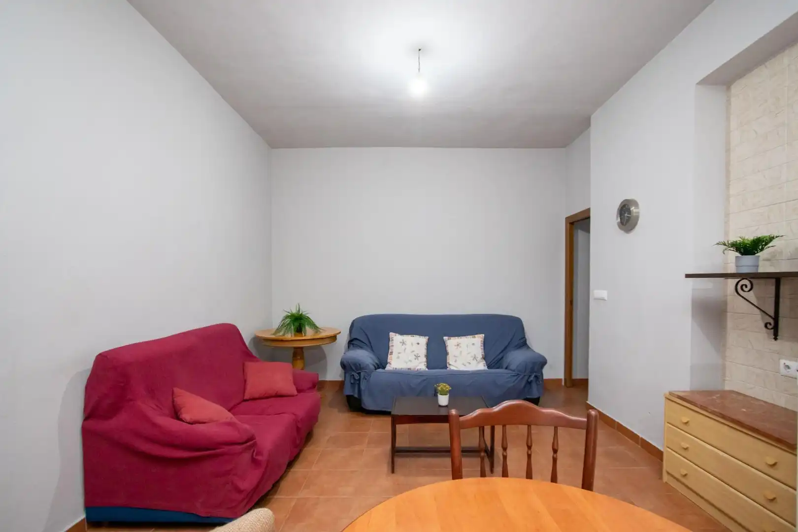 Sala d'estar de Finca rústica en venda en Benlloc amb Jardí privat, Terrassa i Traster