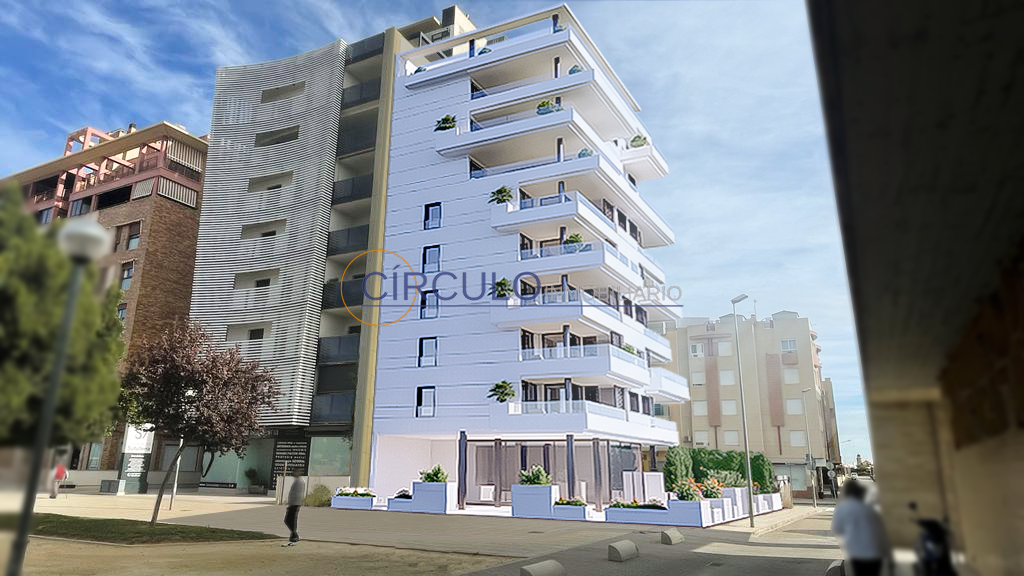 Vista exterior de Pis en venda en Lorca amb Terrassa