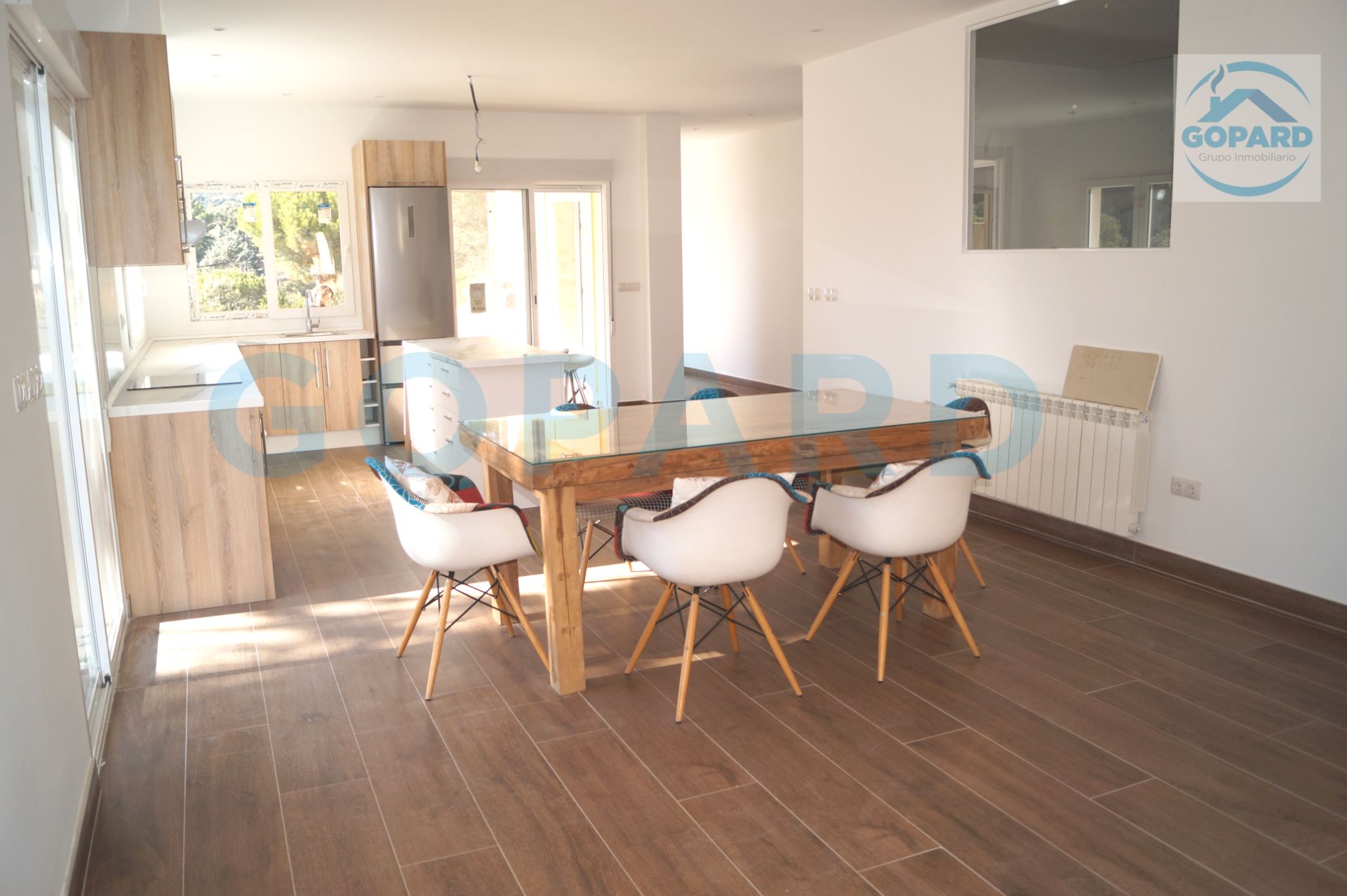 Dining room of Flat to rent in Valdemorillo  with Heating, Private garden and Terrace