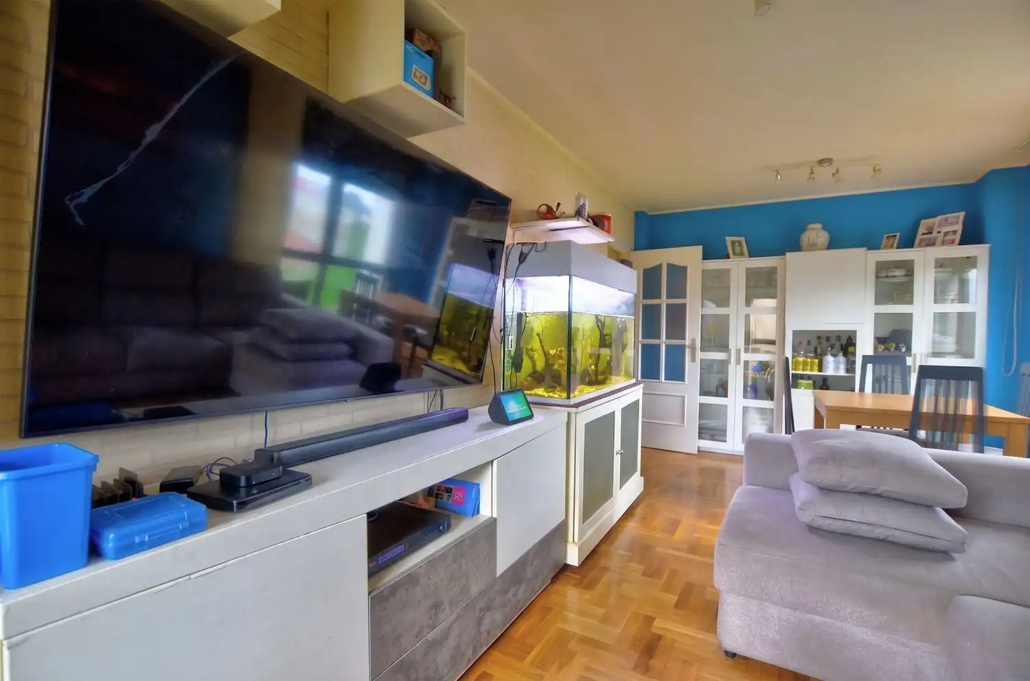 Wohnzimmer von Wohnung zum Verkauf in Avilés mit Heizung, Abstellraum und Schwimmbad