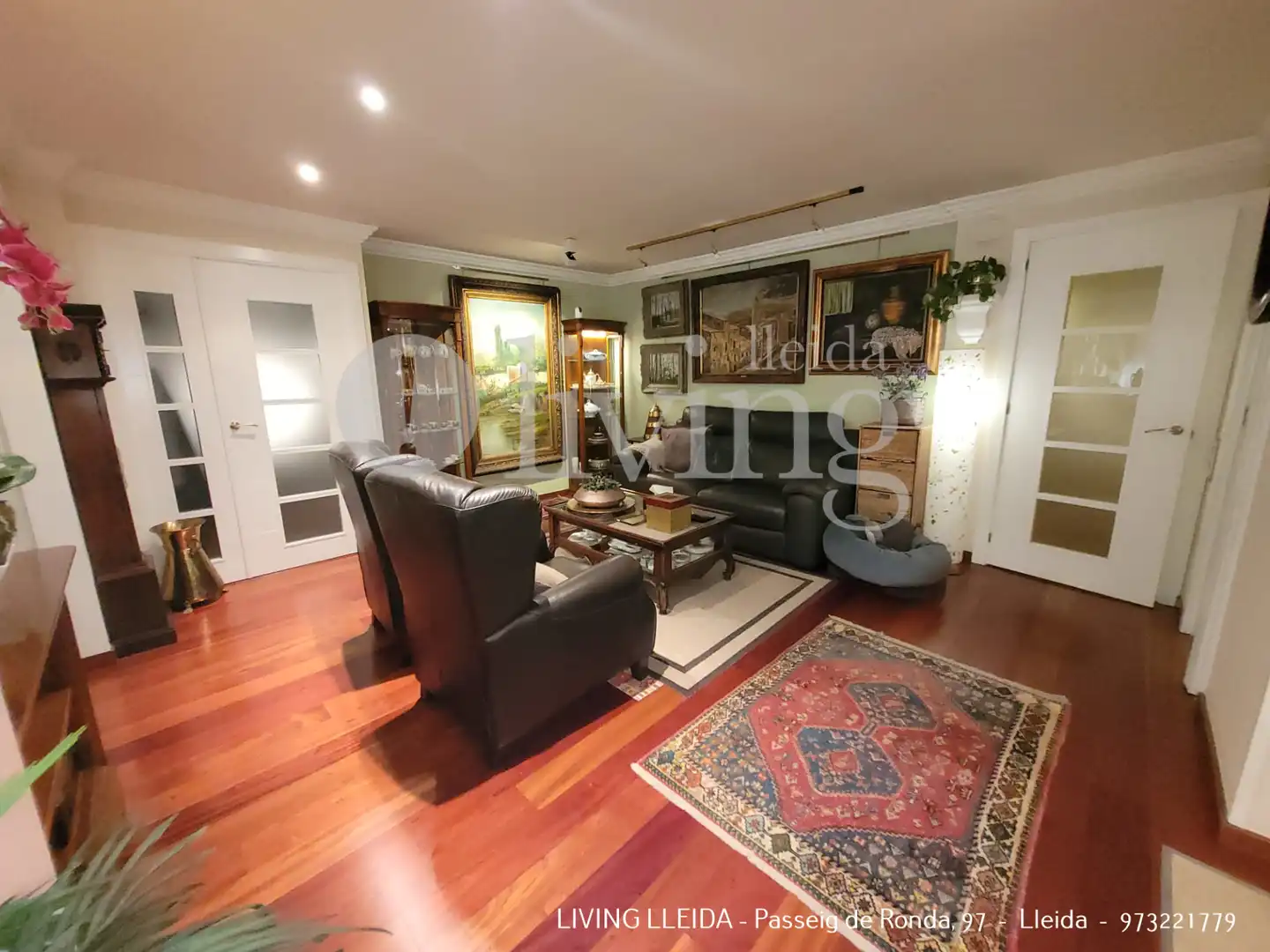 Sala de estar de Piso en venta en Lleida con Aire acondicionado, Calefacción y Parquet