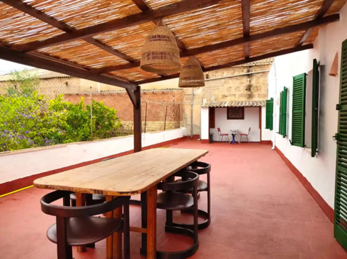 Terrace of Flat for share in  Palma de Mallorca  with Air Conditioner, Heating and Terrace