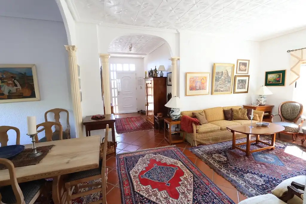 Wohnzimmer von Country house zum Verkauf in Elche / Elx mit Heizung, Terrasse und Alarm